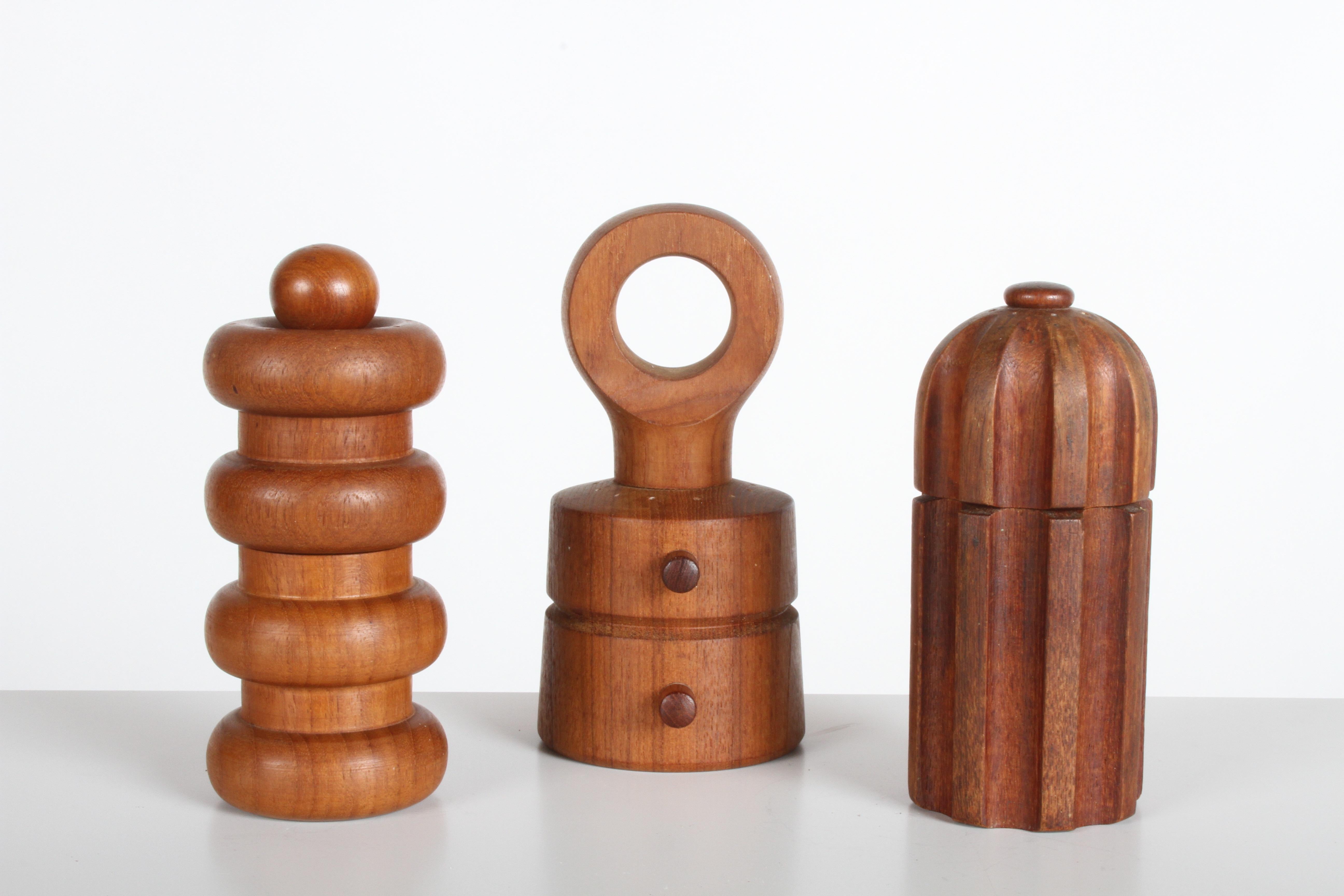 Mid-20th Century Large Dansk Collection of Pepper Mills and Salt Shakers, IHQ