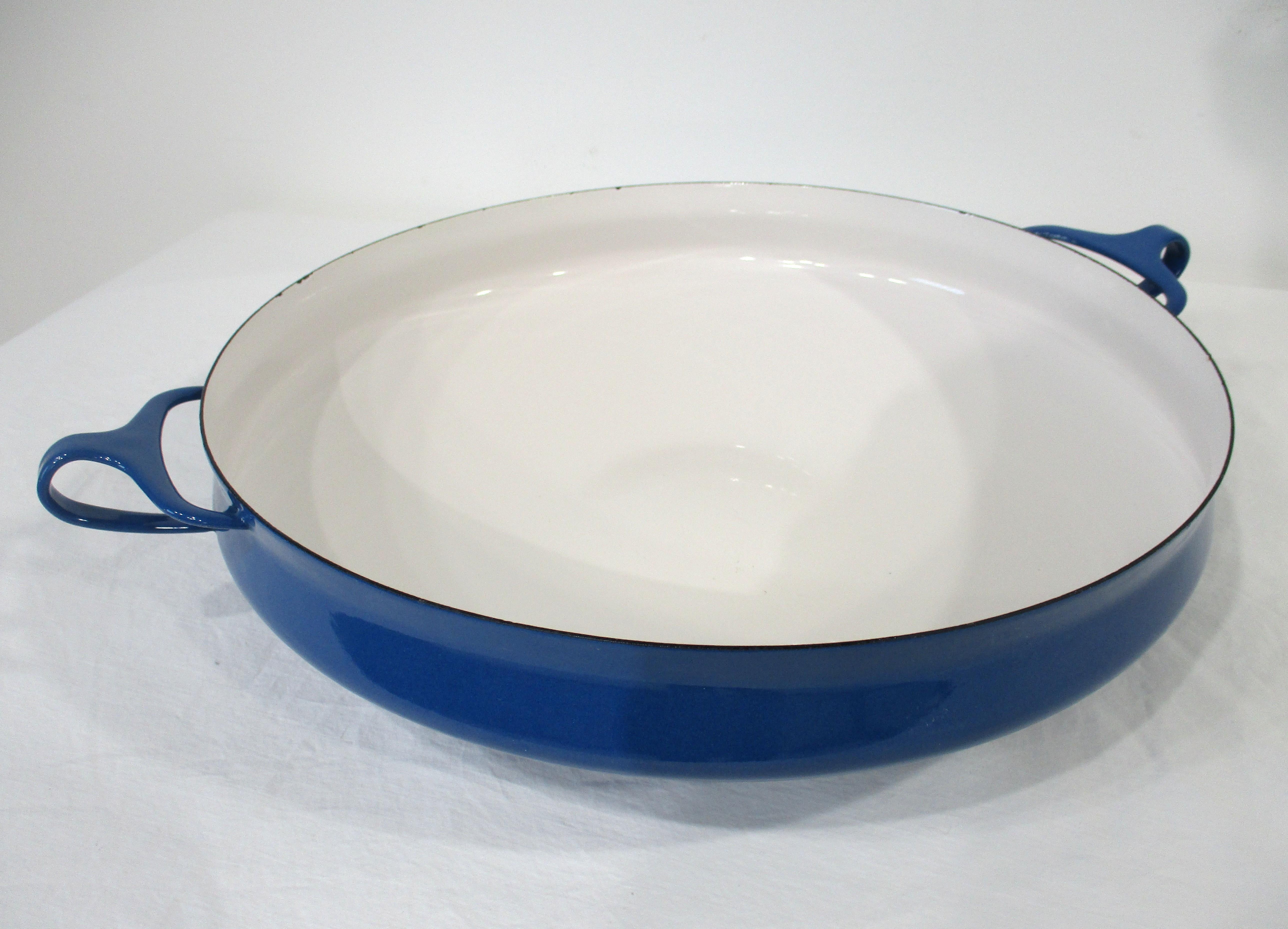 Enamel Large Dansk Jens Quistgaard Paella / Oven Pan Denmark For Sale