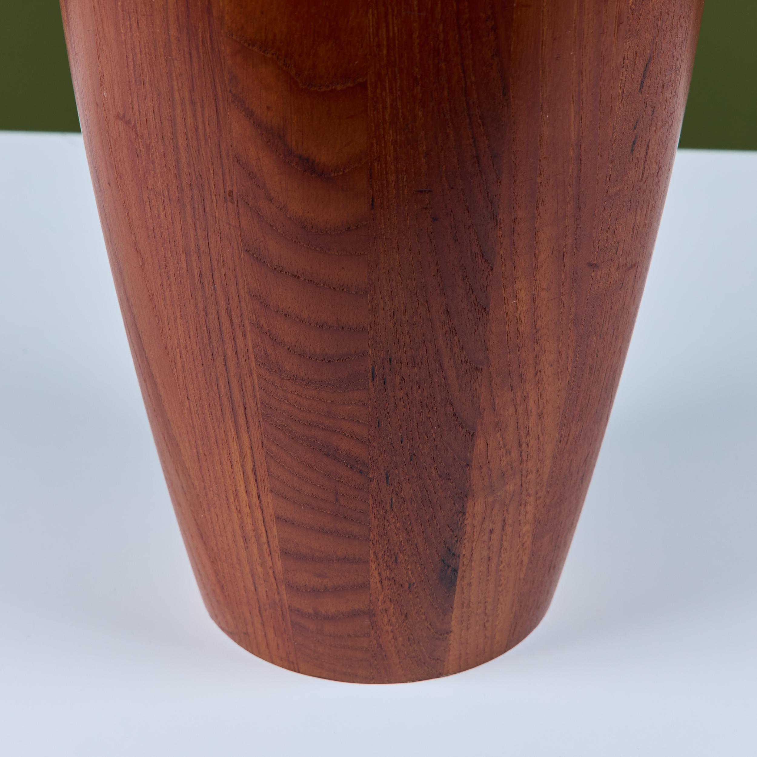 Large Dansk Teak Ice Bucket by Jens H. Quistgaard en vente 9