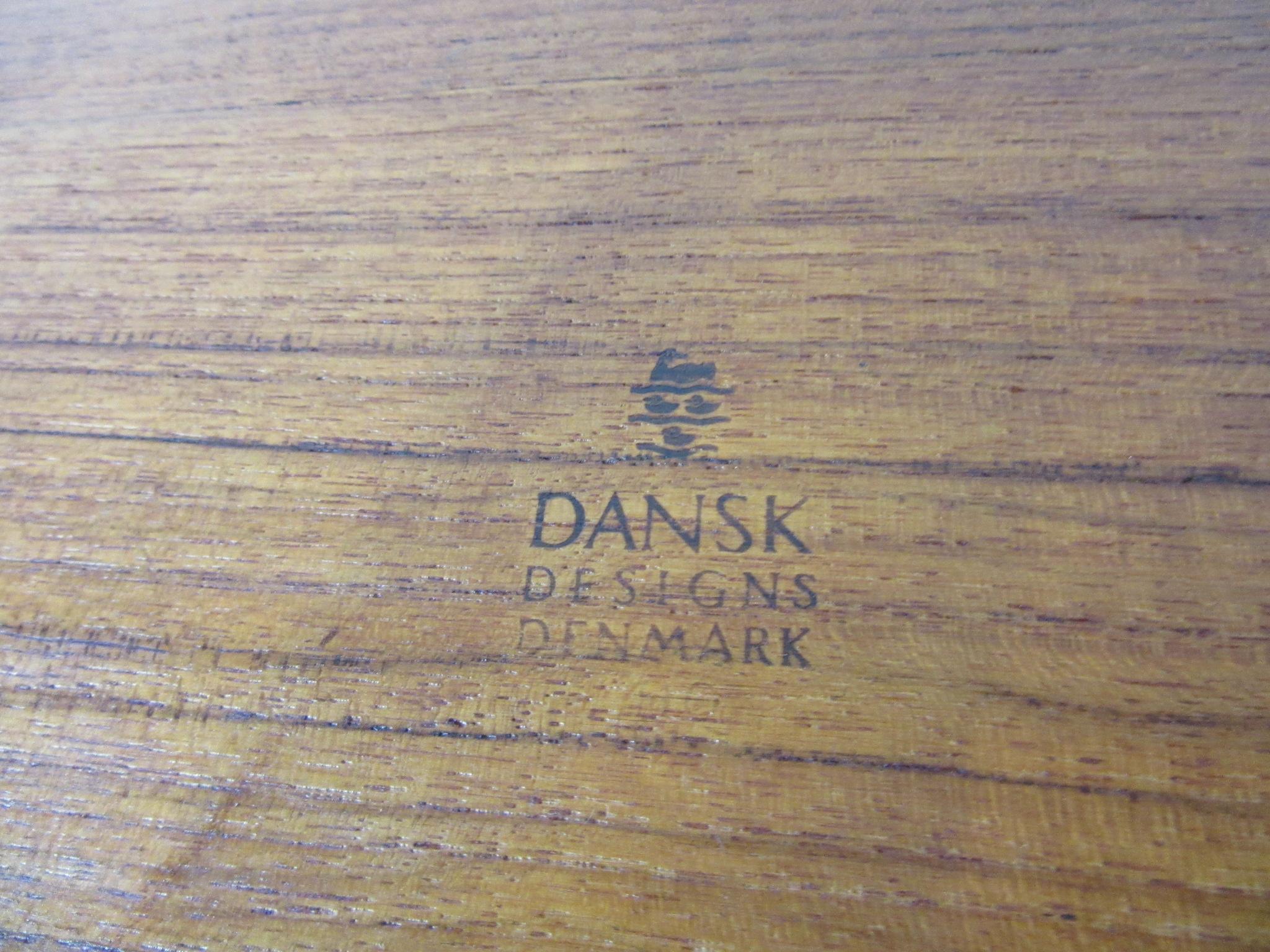Very Large Dansk Teak Tray by Jens Quistgaard, Denmark In Good Condition In Cincinnati, OH