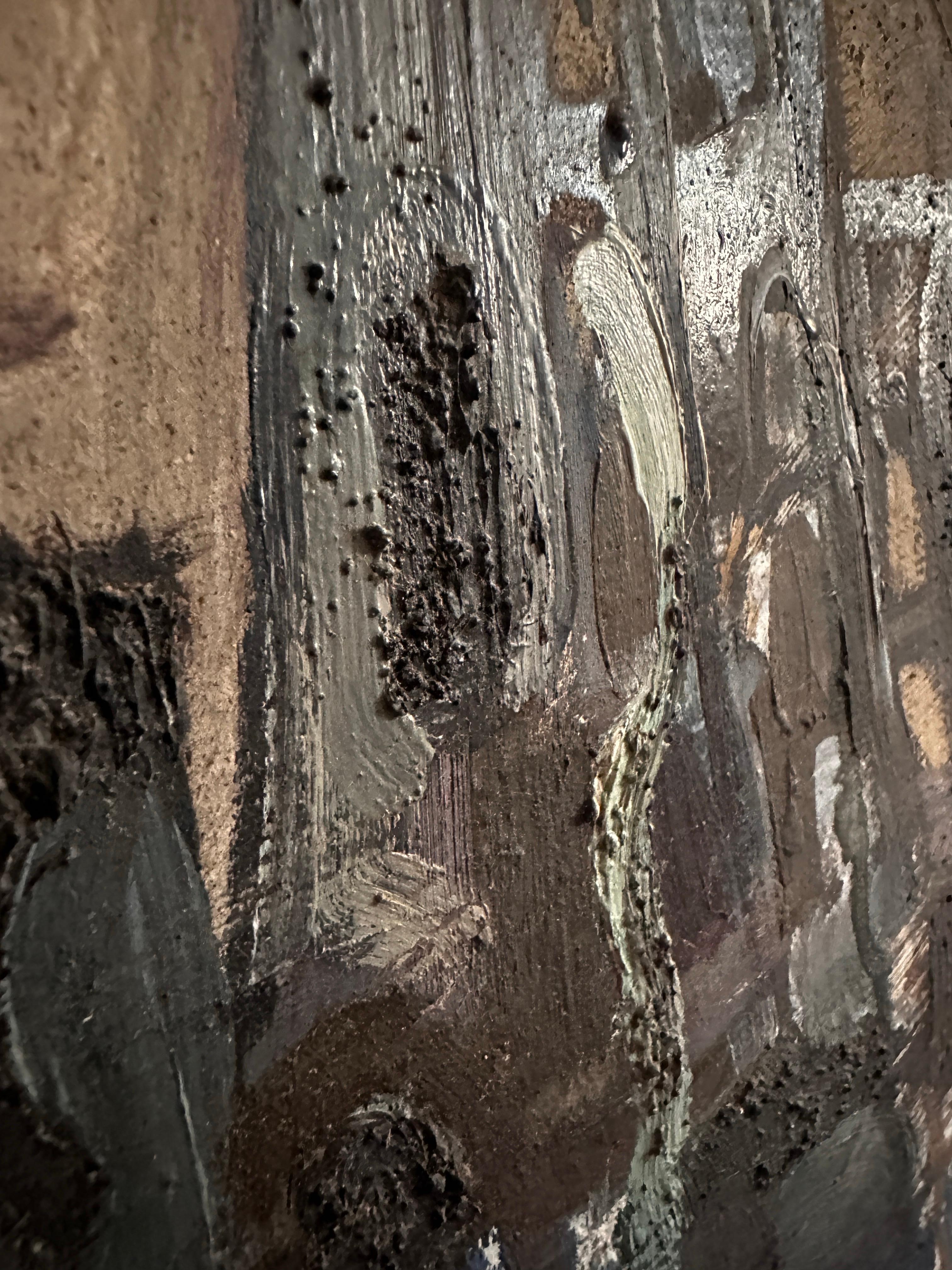 Großes abstraktes expressionistisches Gemälde Dario villalba aus dem Jahr 1963 im Angebot 4