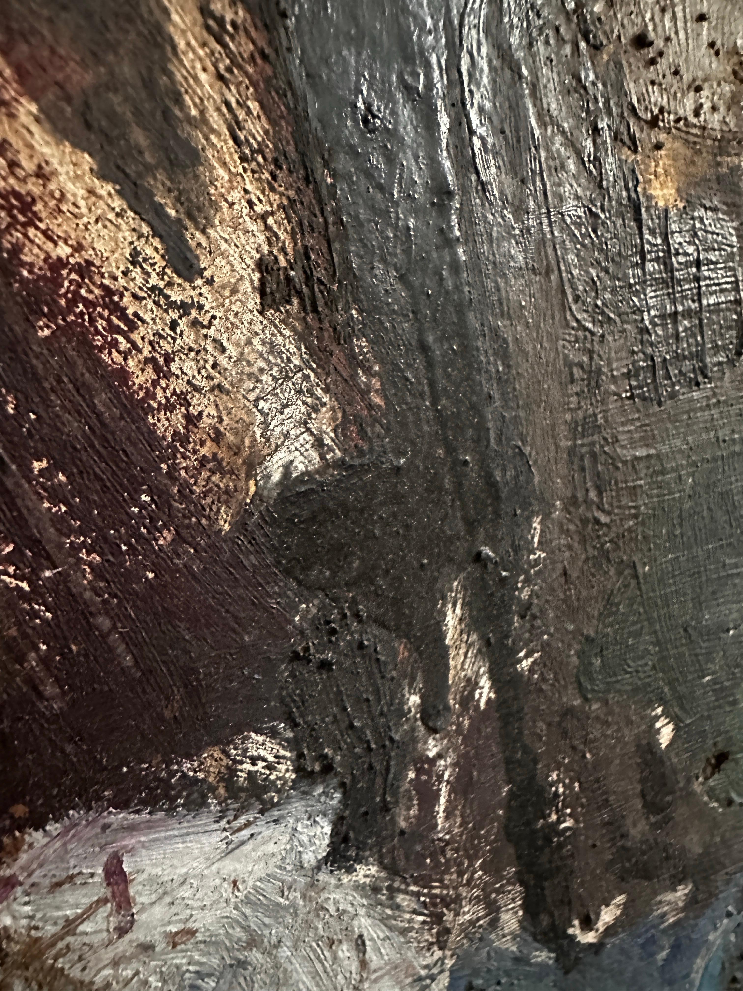 Großes abstraktes expressionistisches Gemälde Dario villalba aus dem Jahr 1963 im Angebot 7