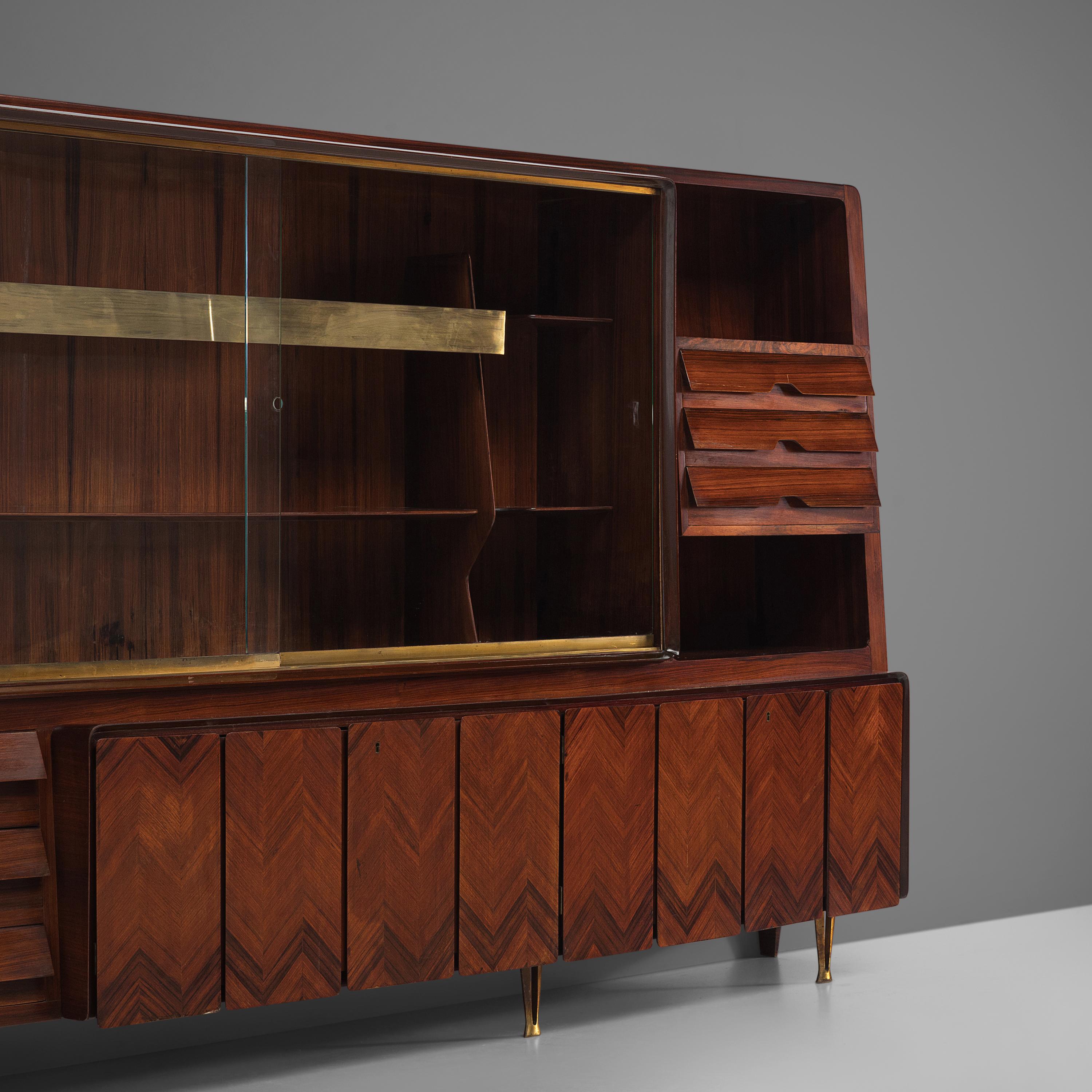 Large Dassi Milano Cabinet with Brass 3