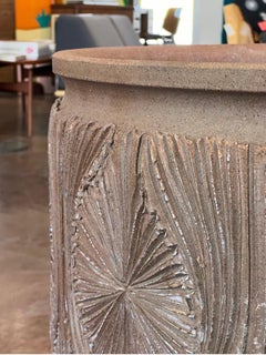 Large David Cressey & Robert Maxwell “Teardrop Sunburst” Planter for Earthgender