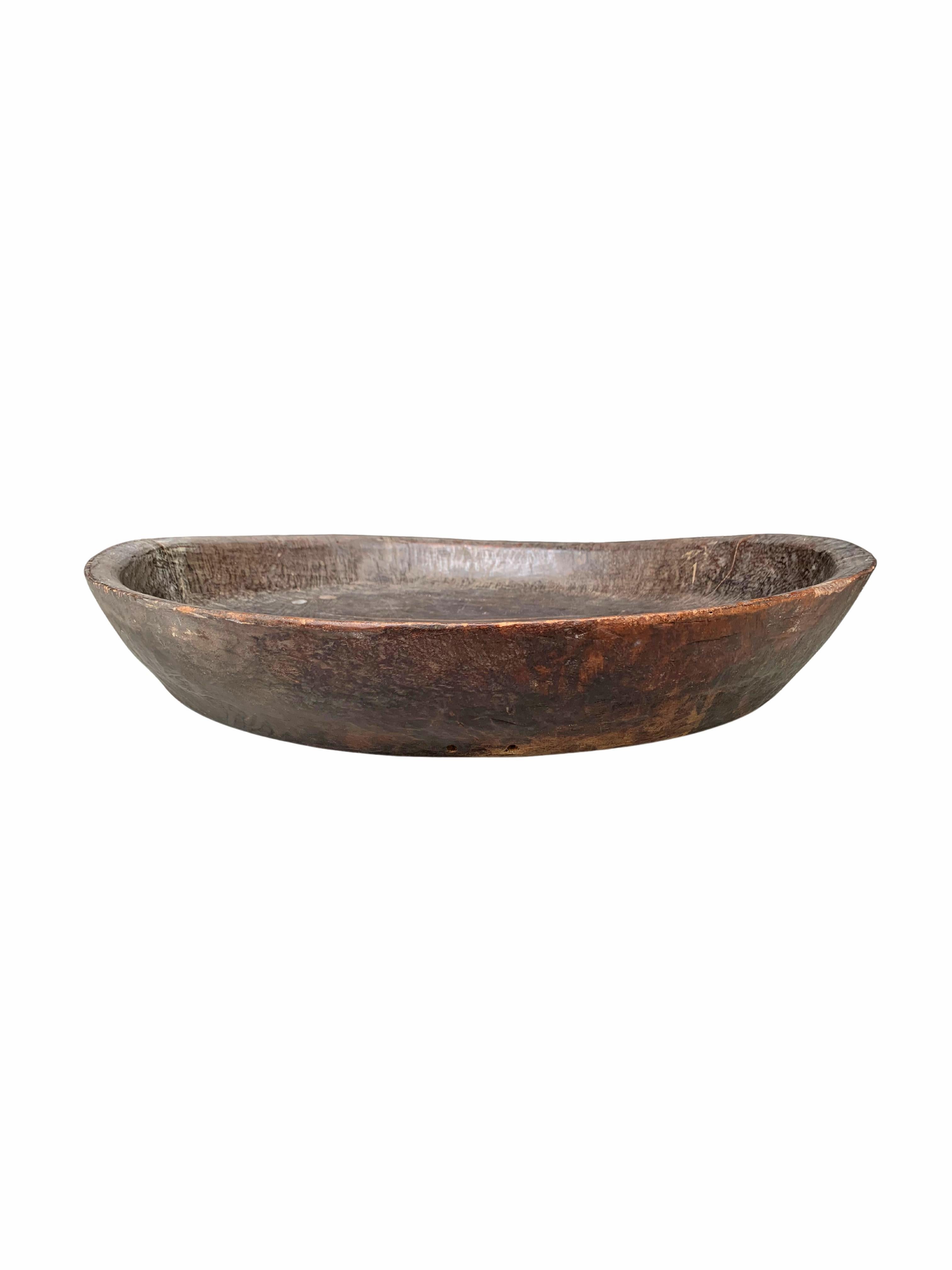 Other Dayak Tribe Ironwood Bowl, Early 20th Century For Sale
