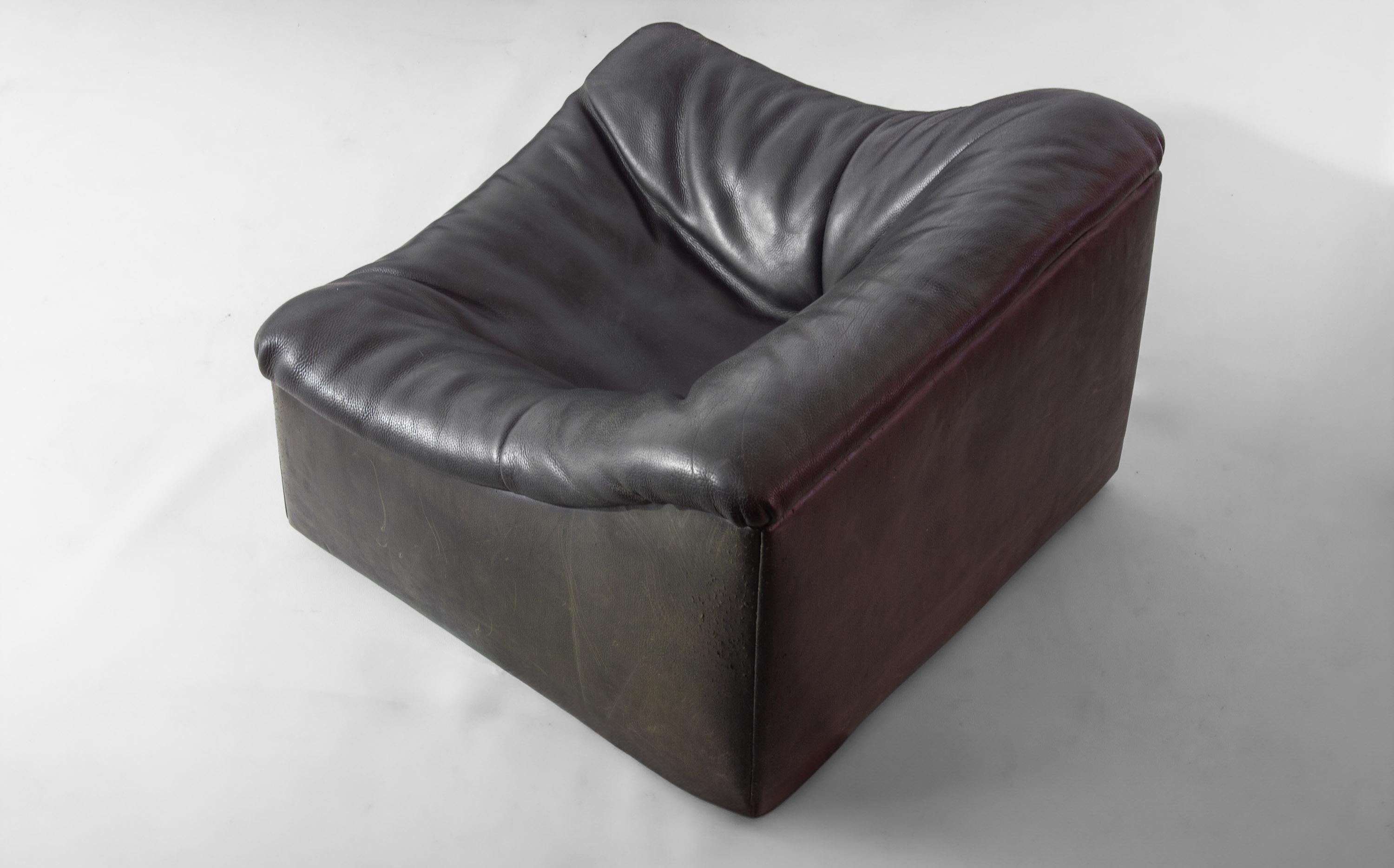 Grand canapé modulaire De Sede 'DS-46' avec fauteuil, Suisse 1970 en vente 9