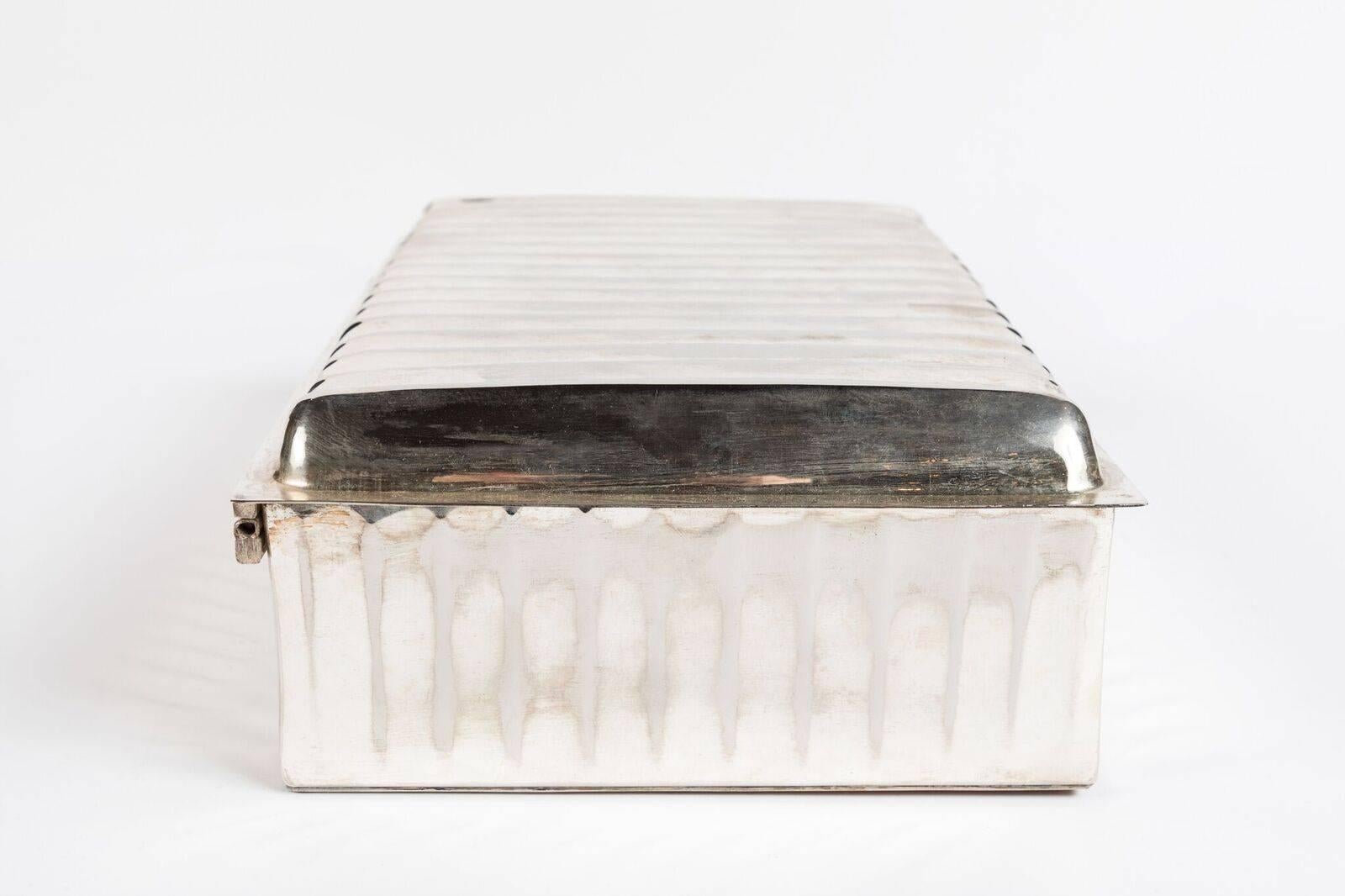 Large, Deco Period, Silver Box 2