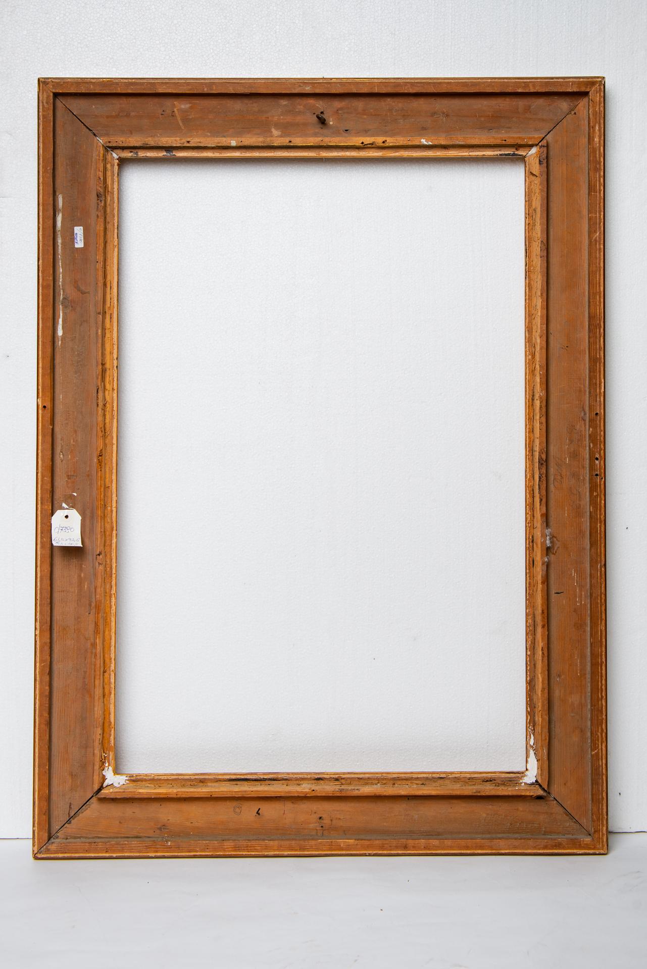 Art Deco Large Déco Wooden Frame  For Sale