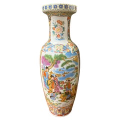 Large Decorated Chinese Vase from Ignoto, 1960