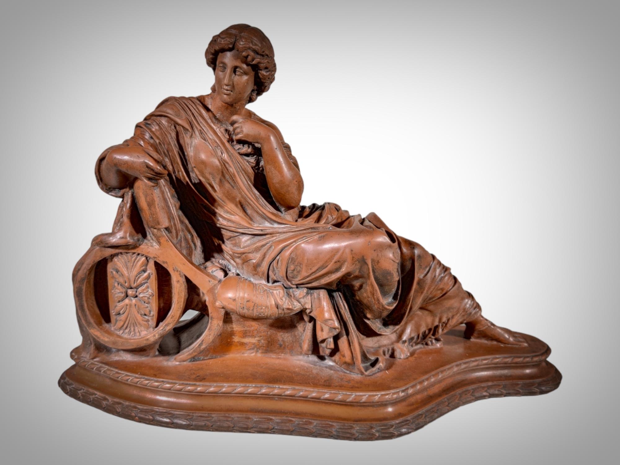 Large Decorative 19th Century Sculpture In Good Condition For Sale In Madrid, ES