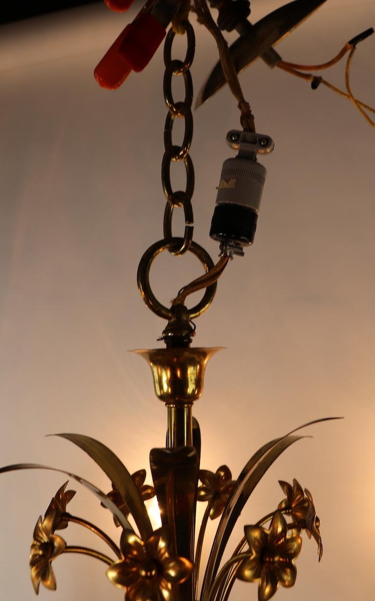 Large Decorative 8Arm Chandelier by Halcolite at 1stDibs