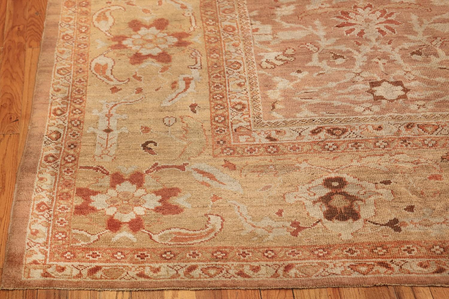 Beautiful Large and Decorative Antique Persian Ziegler Sultanabad Rug, Country Of Origin / Rug Type: Antique Persian Rug, Circa Date: Late 19th Century. Size: 11 ft x 15 ft (3.35 m x 4.57 m)

