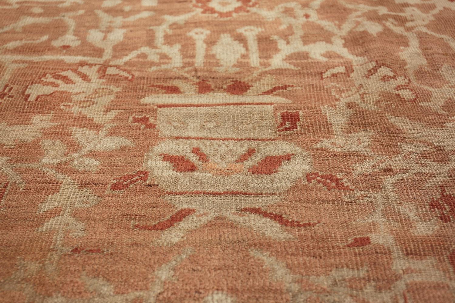 Hand-Knotted Decorative Antique Persian Ziegler Sultanabad Rug. Size: 11 ft x 15 ft For Sale