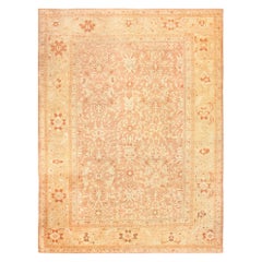 Tapis persan ancien Ziegler Sultanabad décoratif. Taille : 11 ft x 15 ft