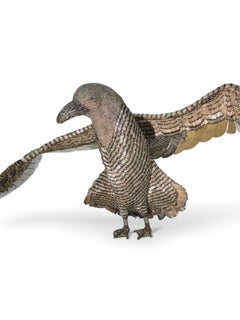 Large Decorative Bird with Glass Beads and Mirrors – 20th Century