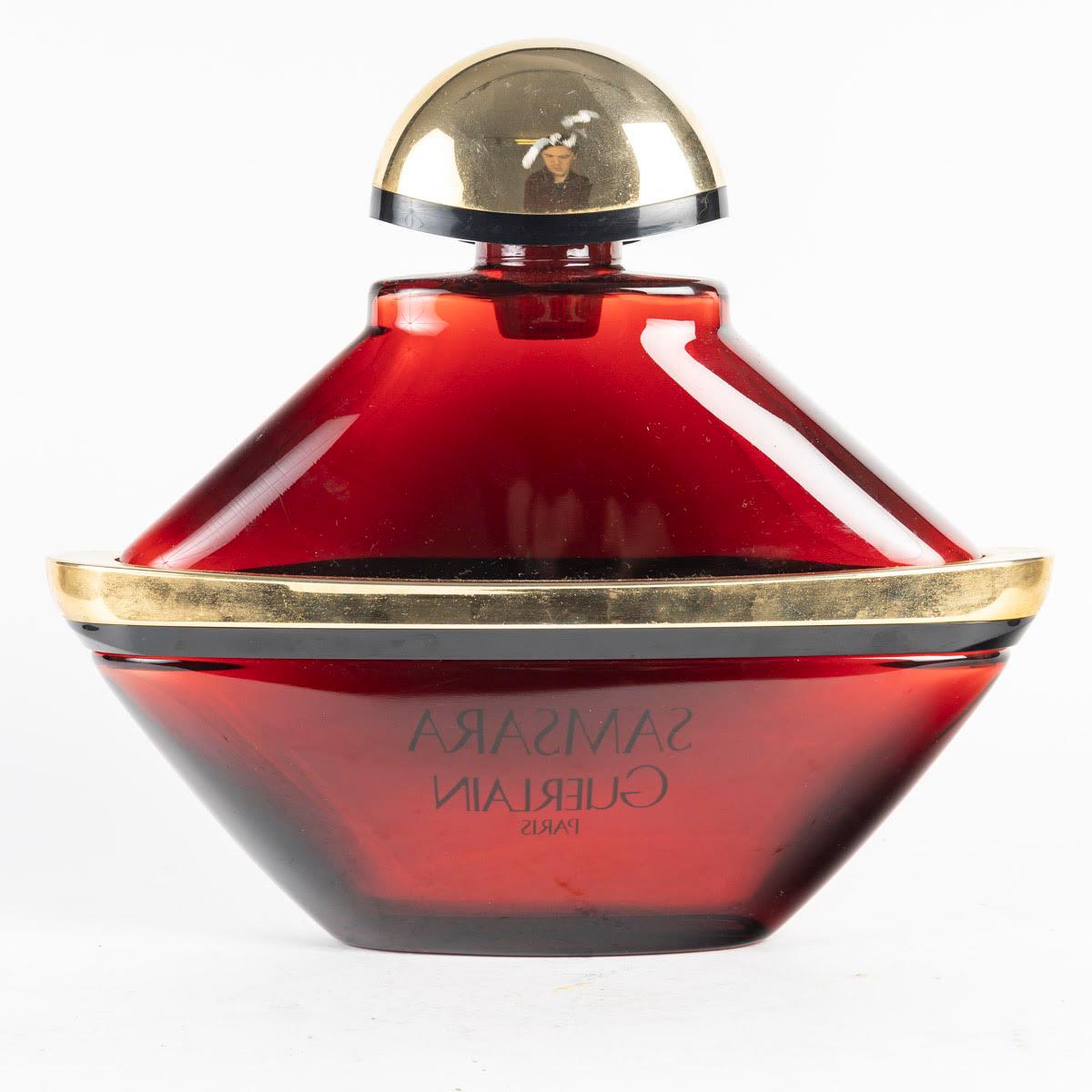 Francese Grande flacone decorativo per il profumo Samsara, Guerlain, 1990. in vendita