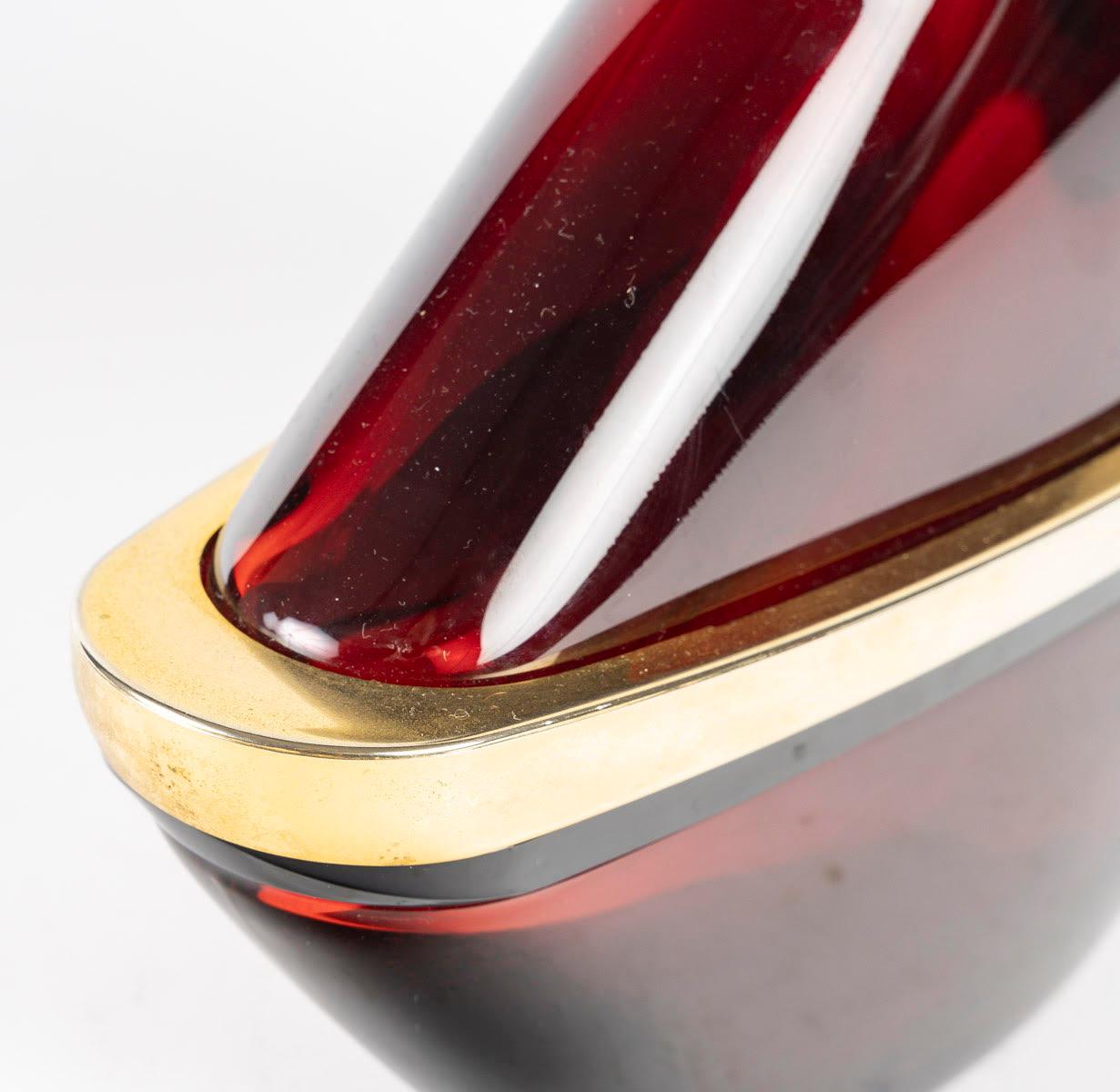 Grande flacone decorativo per il profumo Samsara, Guerlain, 1990. In condizioni buone in vendita a Saint-Ouen, FR