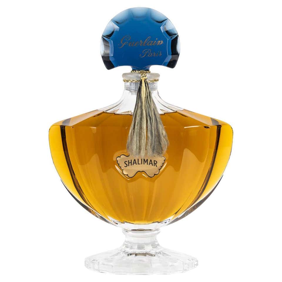 French Perfume Bottles Shalimar Guerlain Paris For Sale at 1stDibs