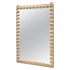 Large Decorative Brass Wall Mirror