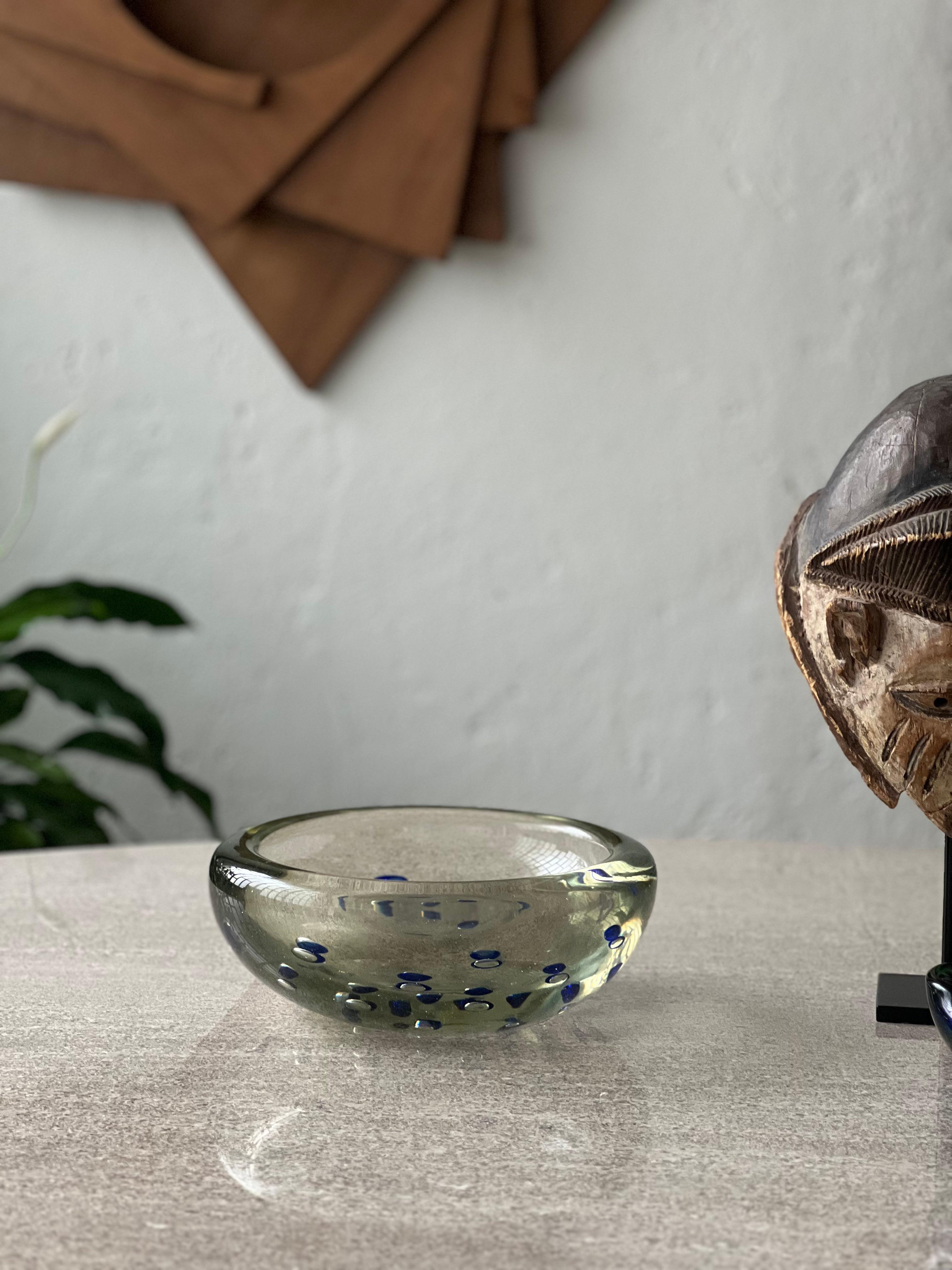 Grande centrotavola decorativo - complemento d'arredo, vetro Art Decor di Vamsa anni '40 in vendita 11