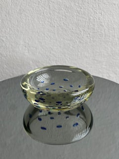 Grande centrotavola decorativo - complemento d'arredo, vetro Art Decor di Vamsa anni '40