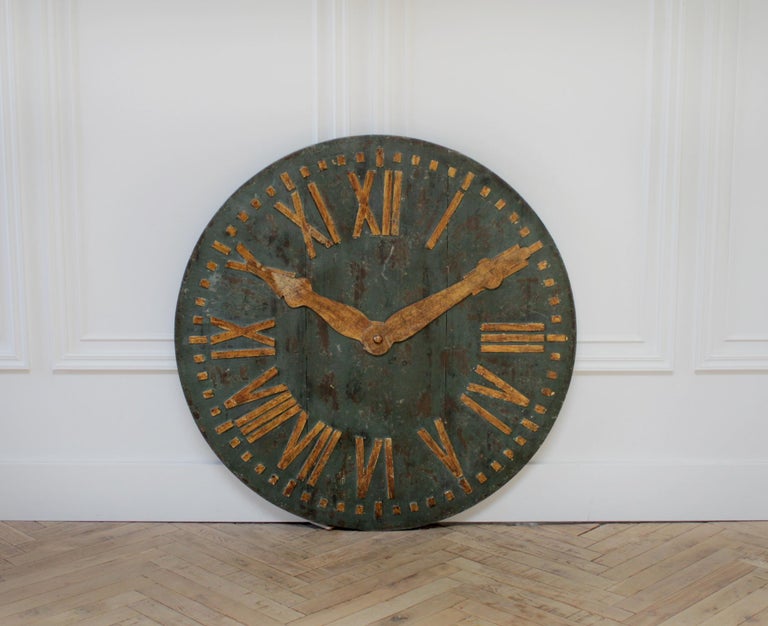 Large Decorative Clock For Sale at 1stdibs