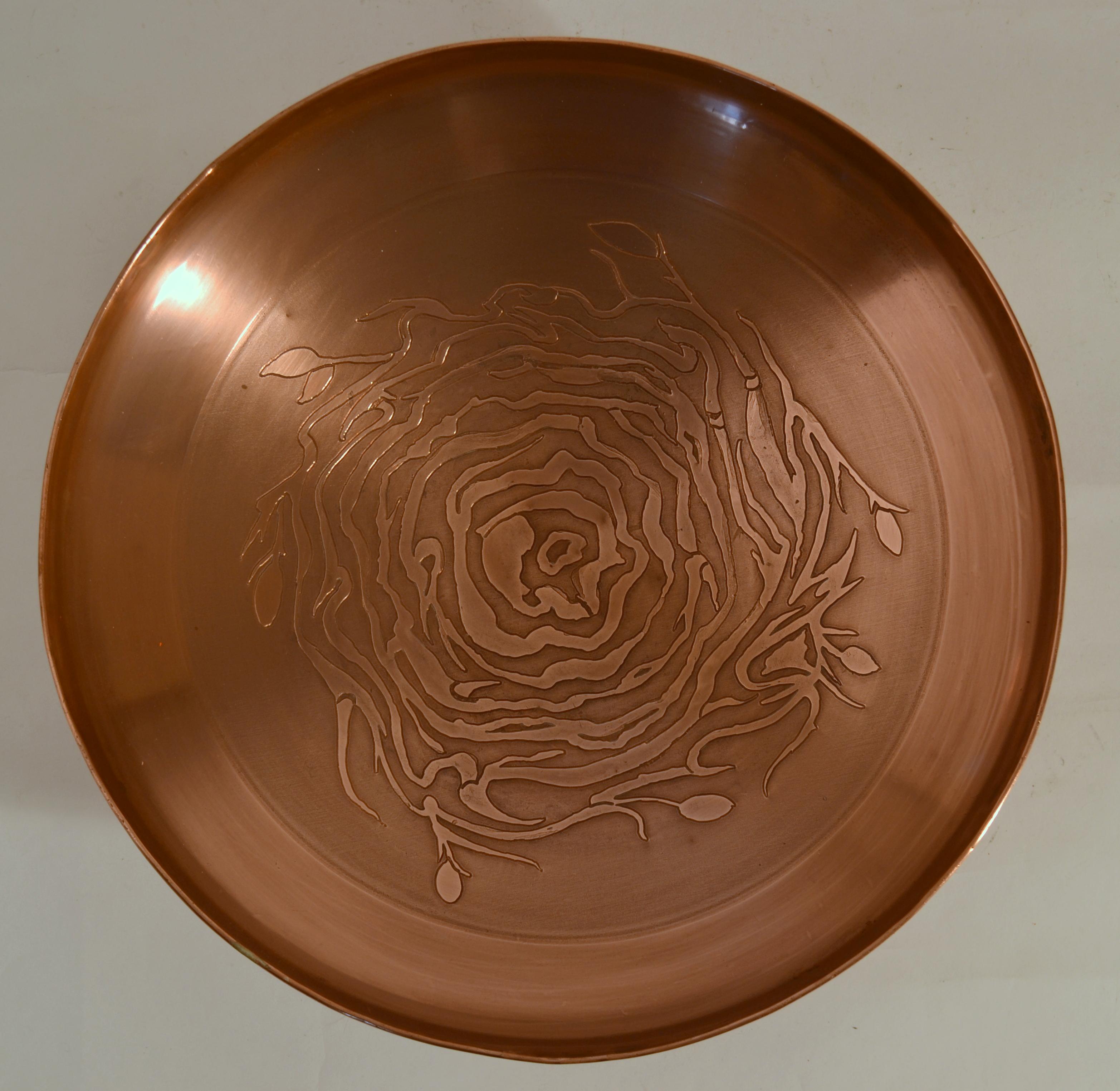 copper decorative bowls