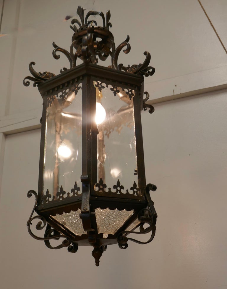 Olde French Market Indoor Lantern - HenFeathers