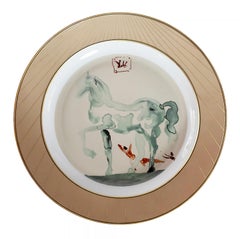Large Decorative Limited Edition Salvador Dali Porcelain Plate