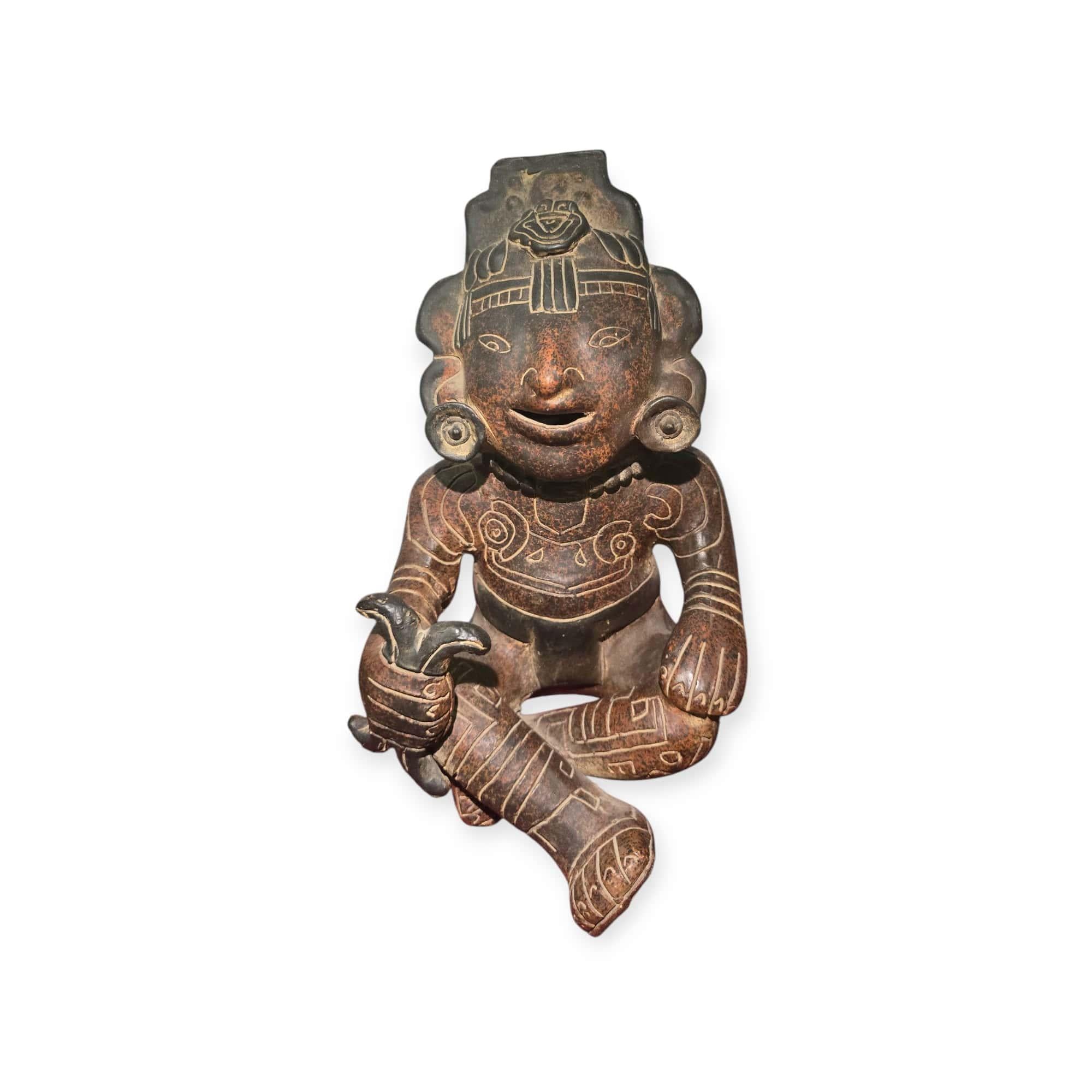 Large Decorative Pre-Columbian Style Figure – 20th Century For Sale 3