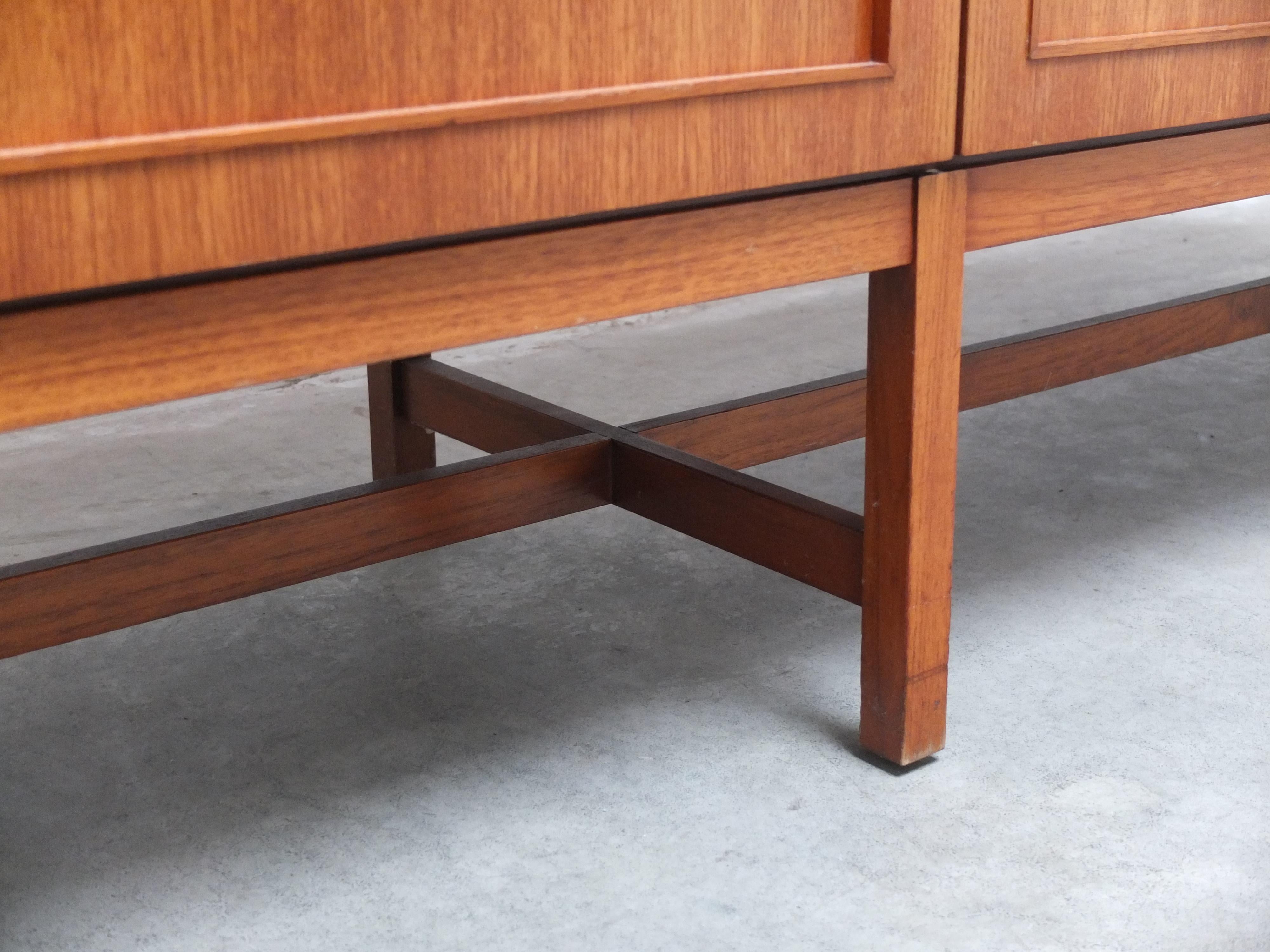 Large Decorative Sideboard by Oswald Vermaercke for V-Form, 1966 For Sale 3