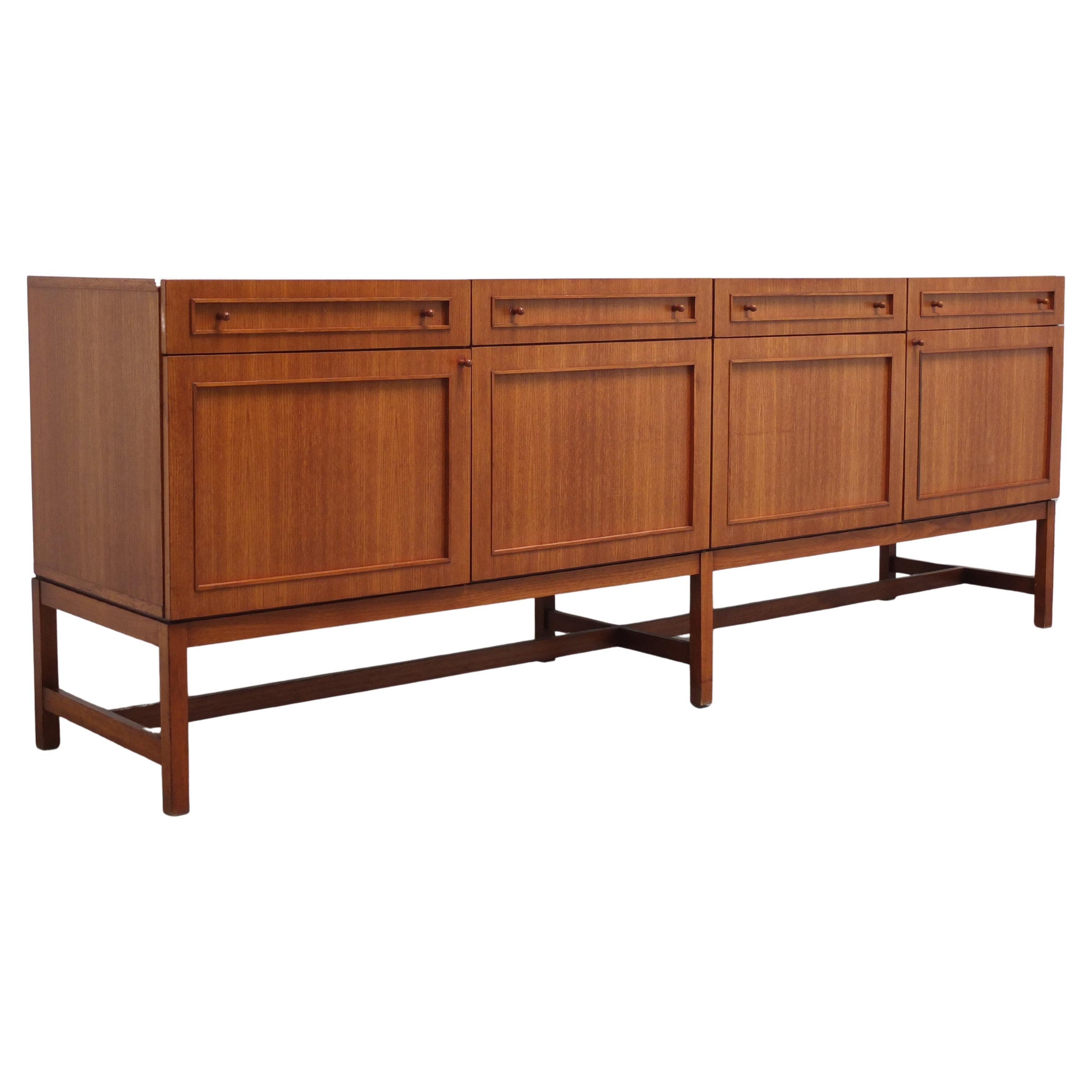 Grand buffet décoratif d'Oswald Vermaercke pour V-Form, 1966