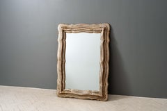 Large Decorative Silver Leaf Mirror