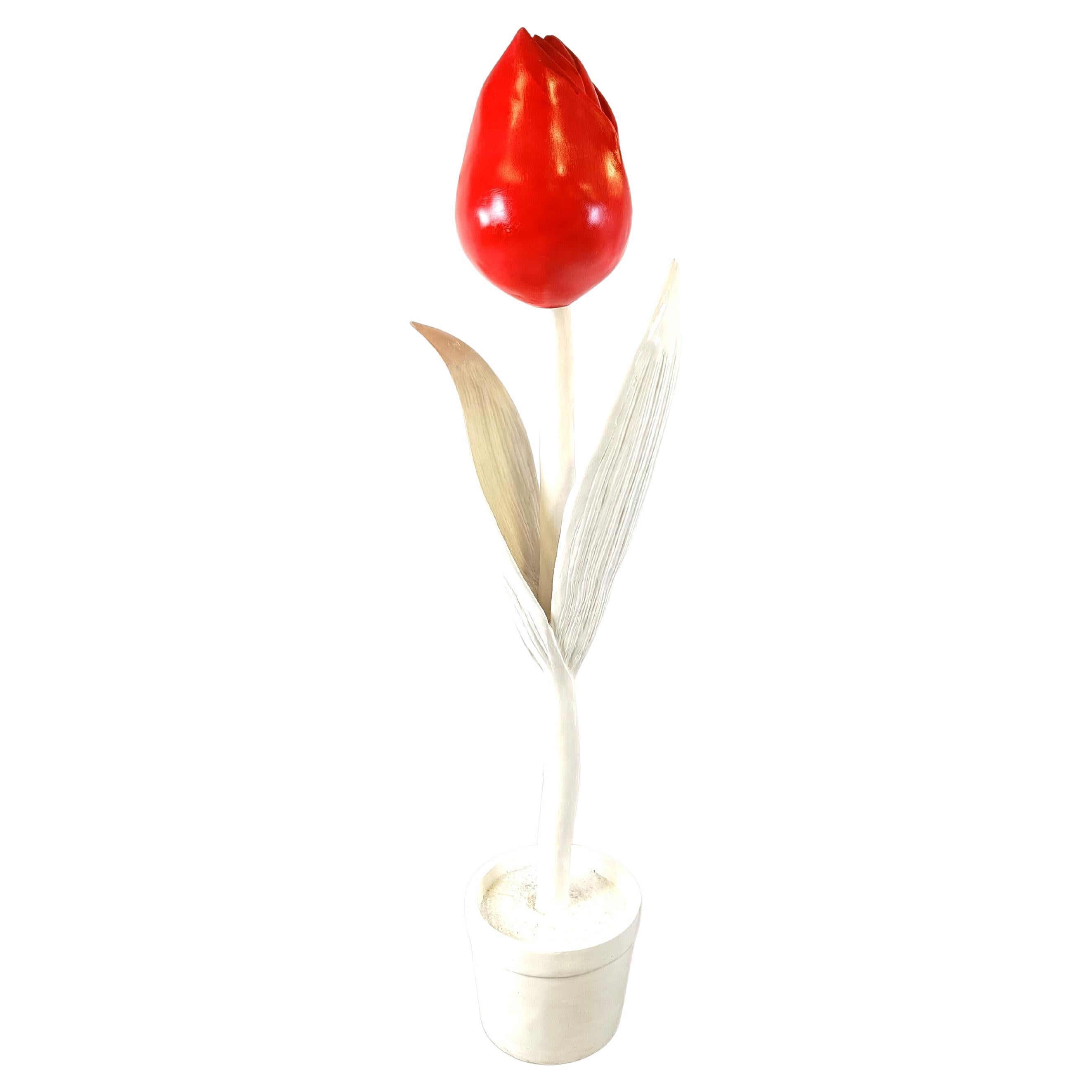 Large decorative tulip, 2m long