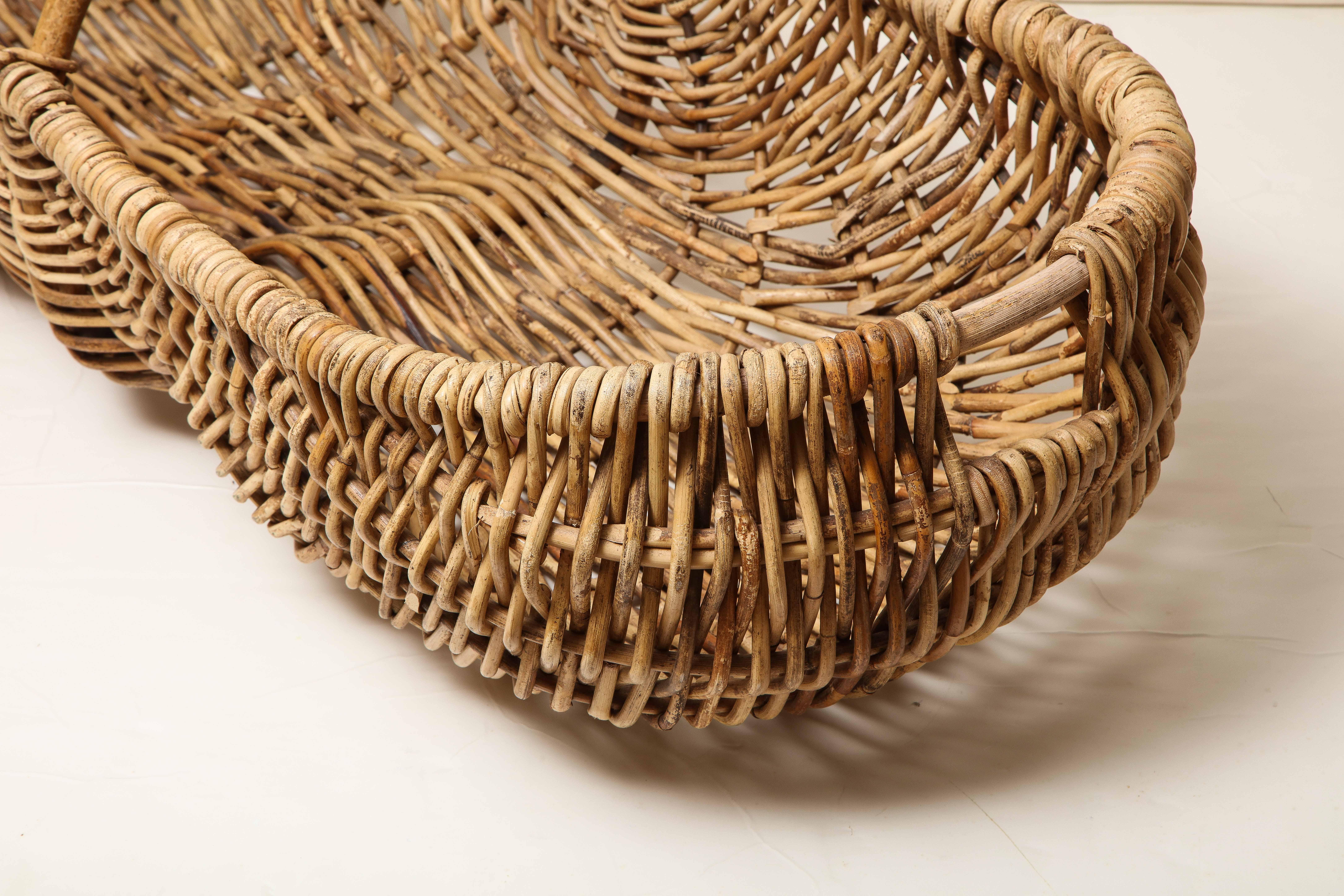 Large Decorative Wicker Basket 3