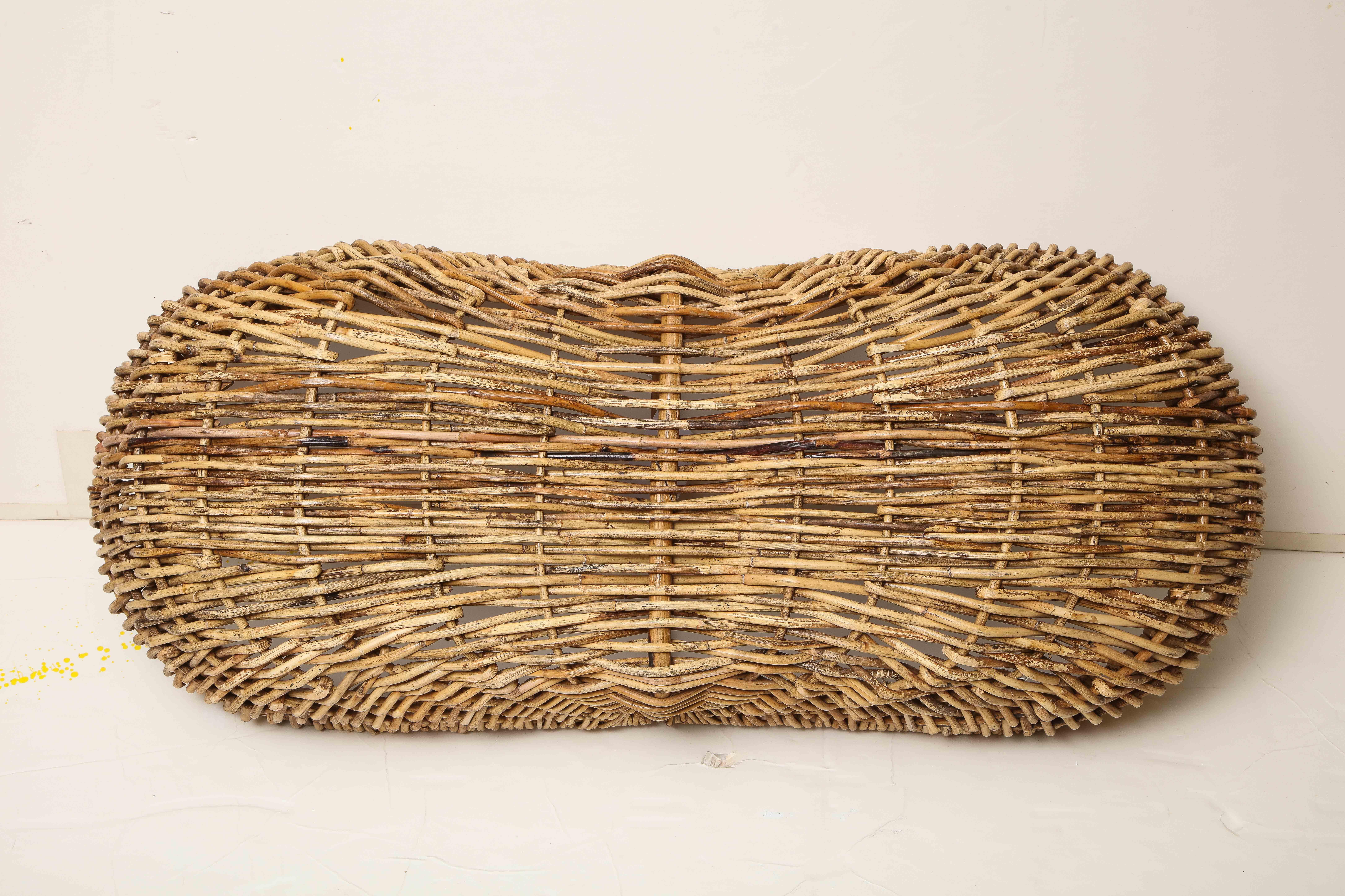 Large Decorative Wicker Basket 5