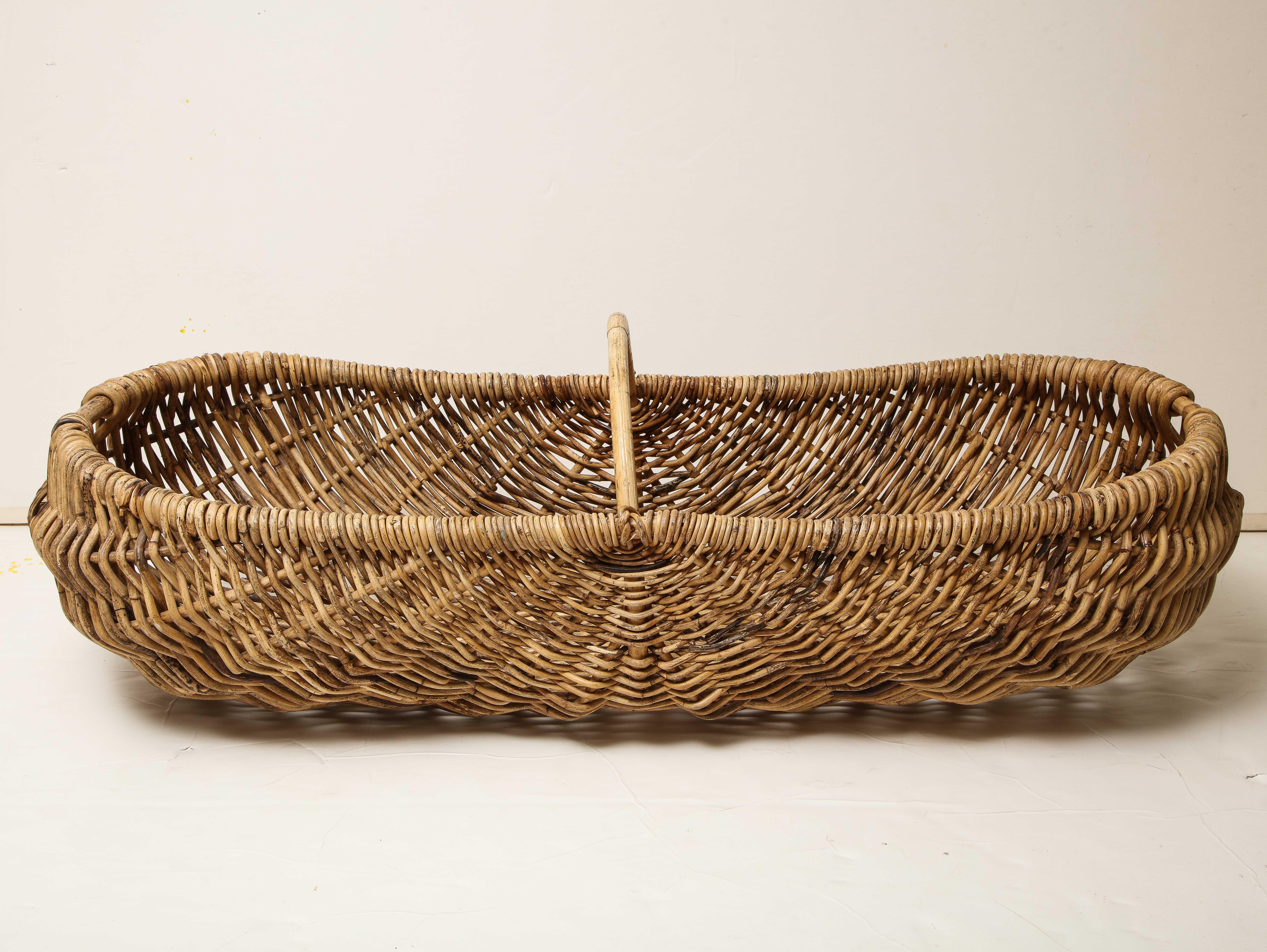 Large Decorative Wicker Basket 6