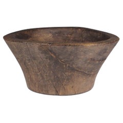 Grande ciotola decorativa in legno intagliato Friut