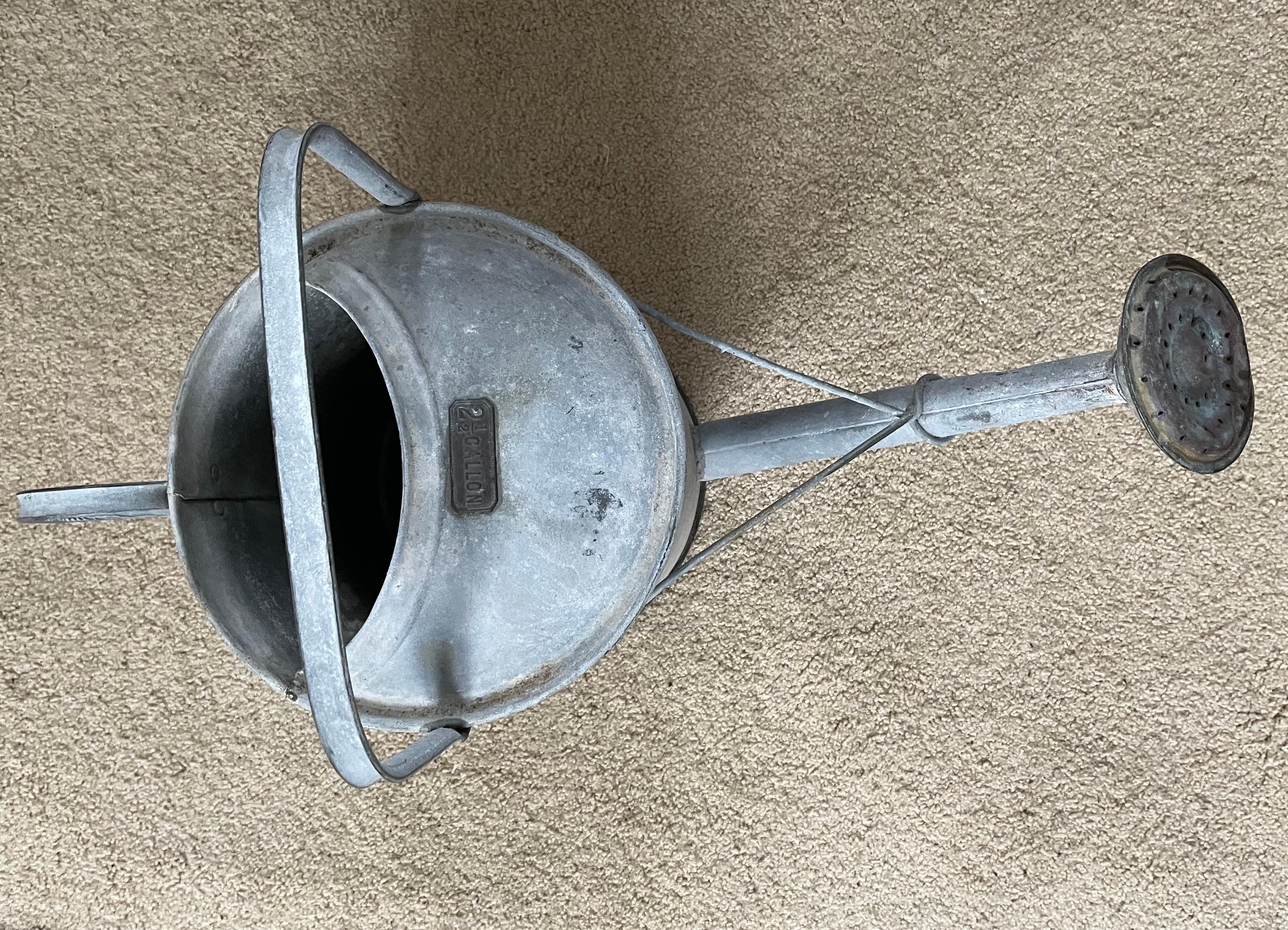 Zinc Watering Can For Sale 1