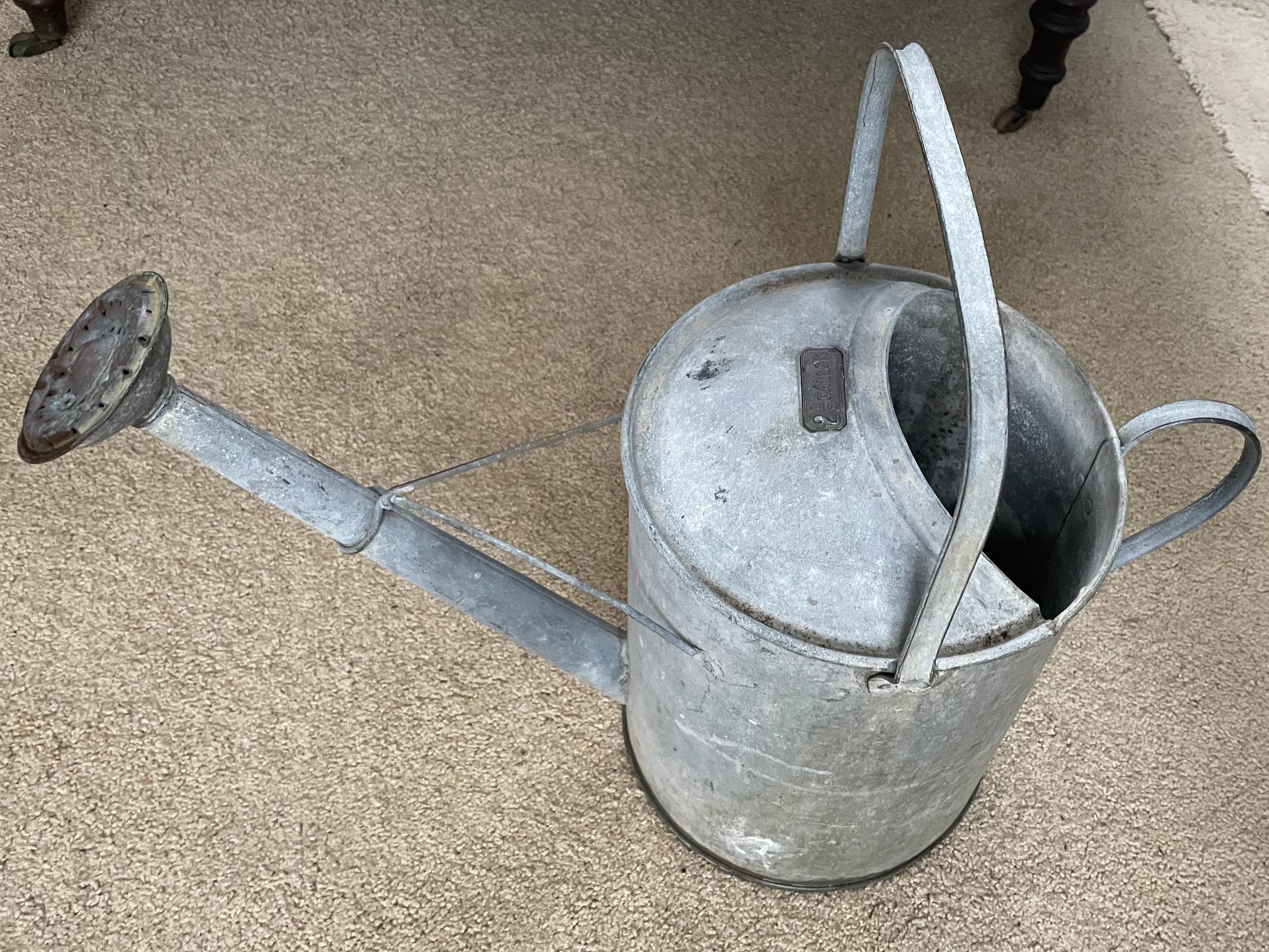 Zinc Watering Can For Sale 2