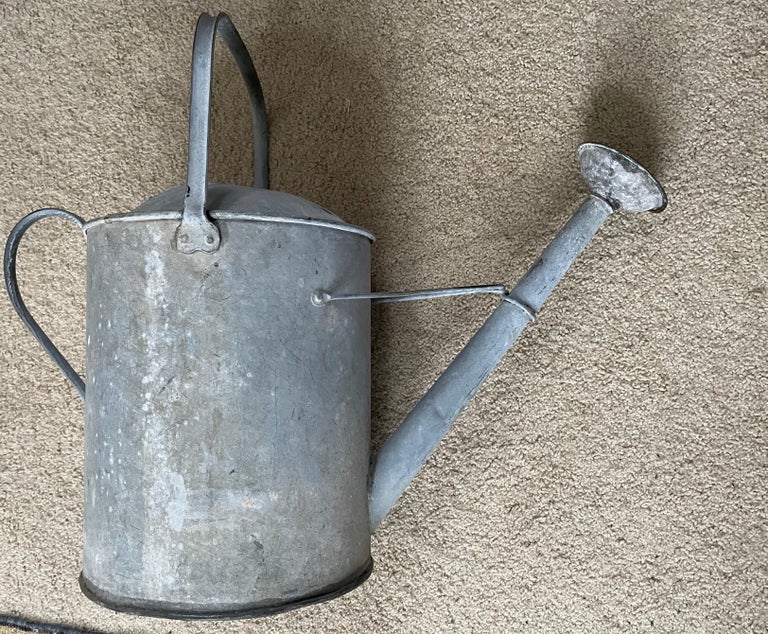 Zinc Watering Can For Sale at 1stDibs