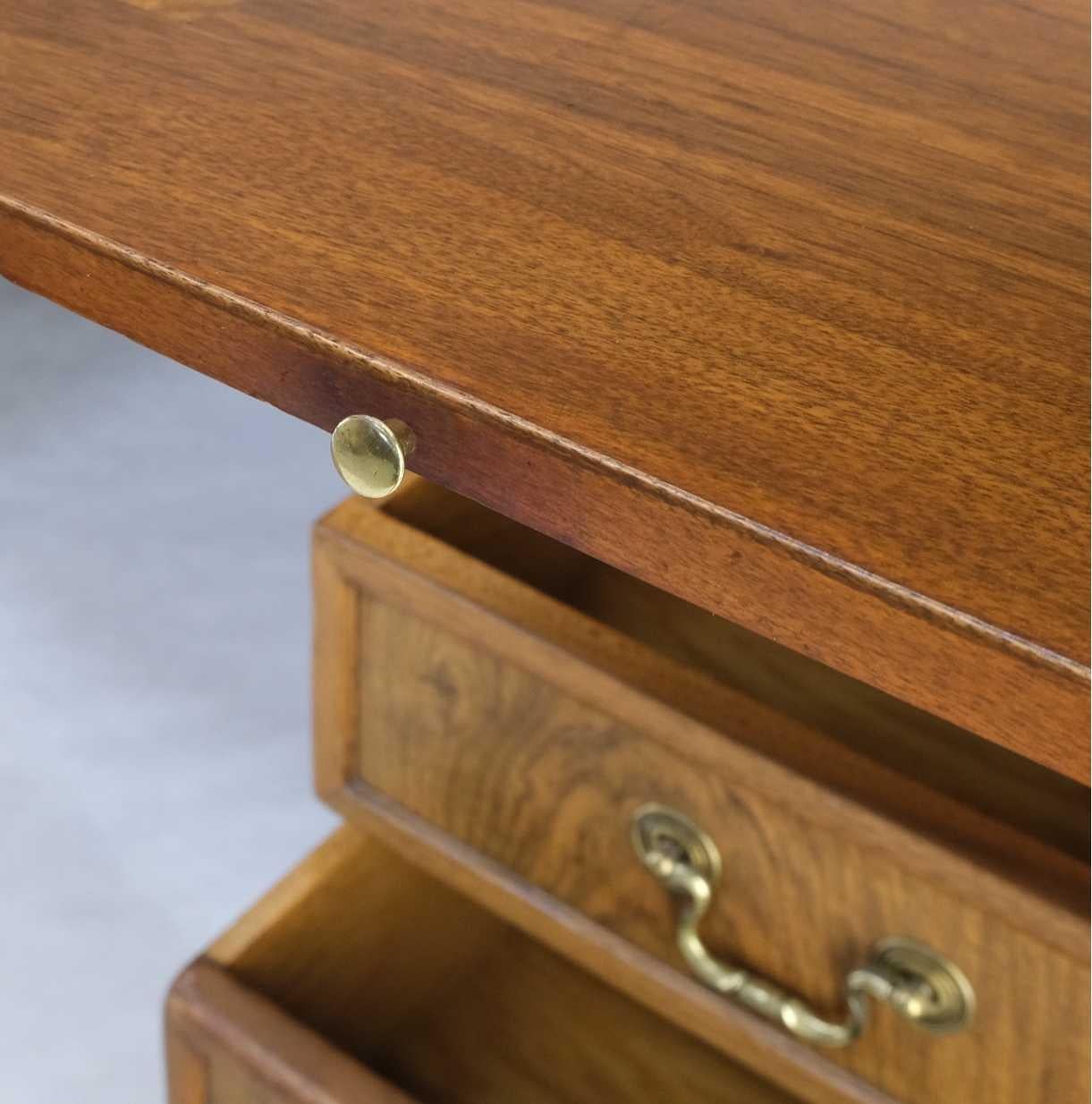 deep desk with drawers