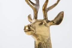 Large Deer Sculptures in Bronze, Italy, 1970