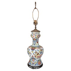 Large Delft Table Lamp