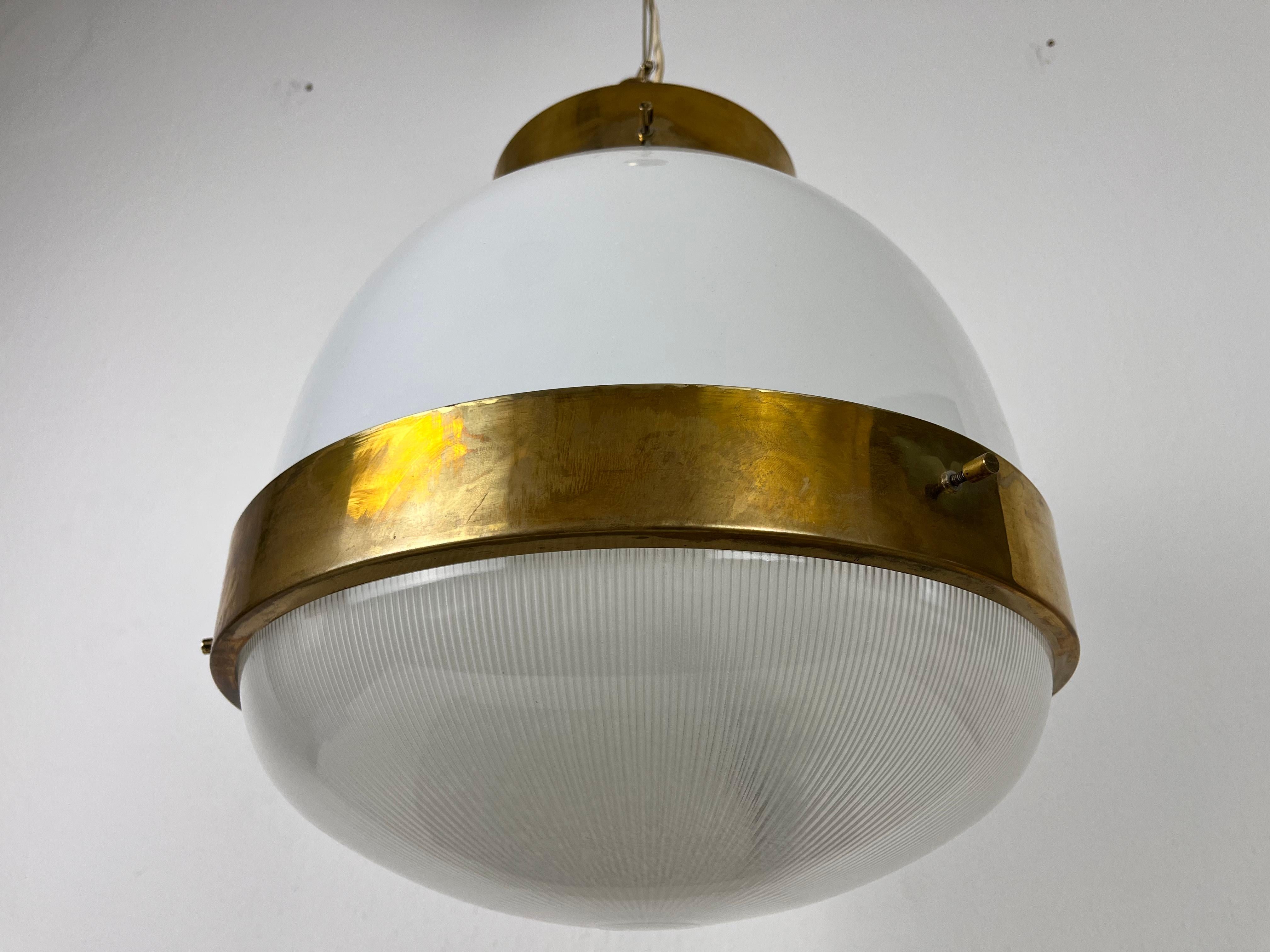 Large Delta Ceiling Lamp by Sergio Mazza for Artemide, 1960s For Sale 3