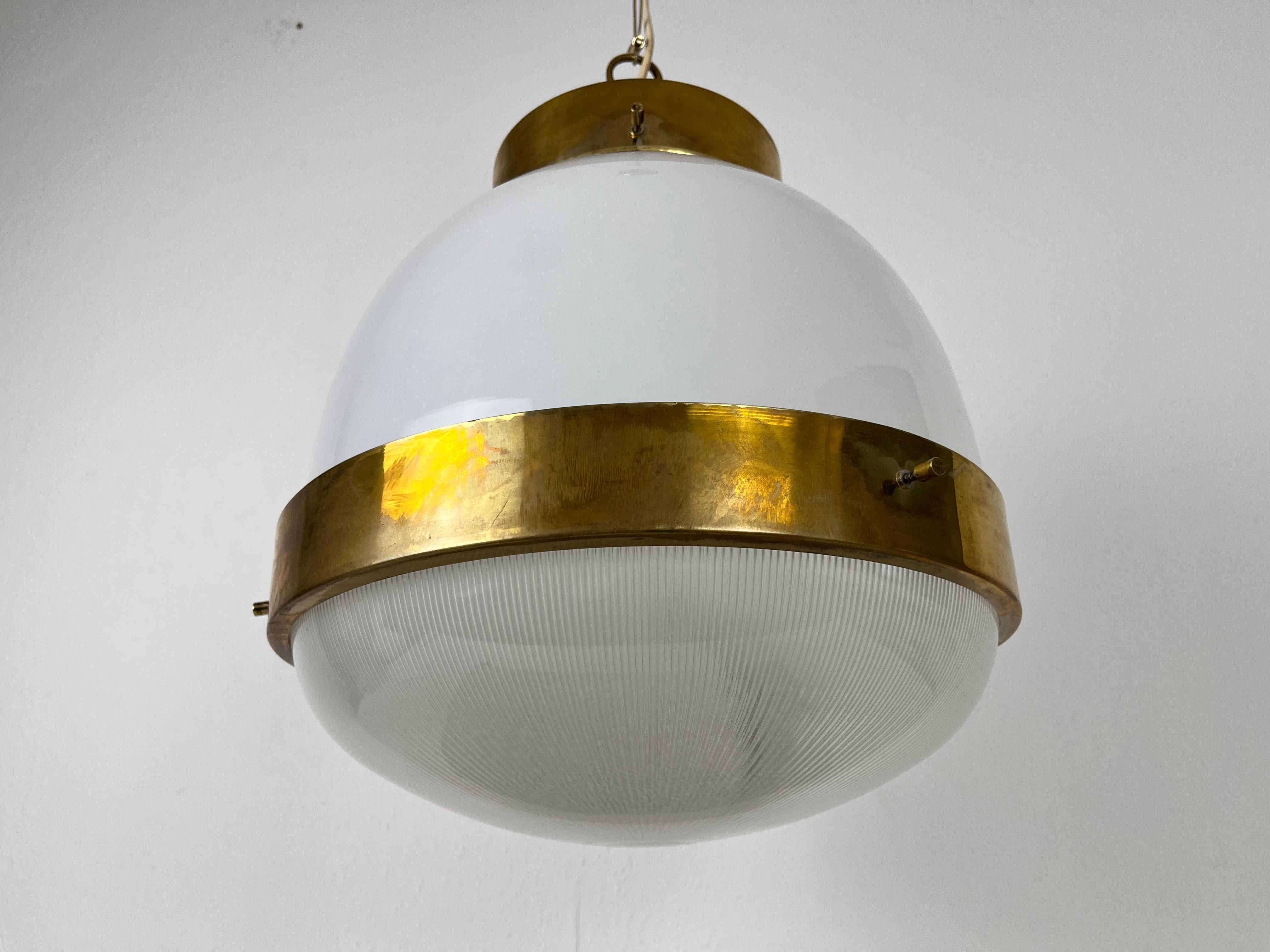 Large Delta Ceiling Lamp by Sergio Mazza for Artemide, 1960s For Sale 2