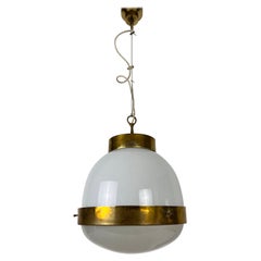 Grande lampada da soffitto Delta di Sergio Mazza per Artemide, anni '60