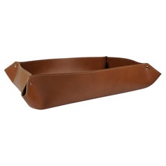 Large Design Tray Organizer in Leather DULCIS - Regenerated Leather