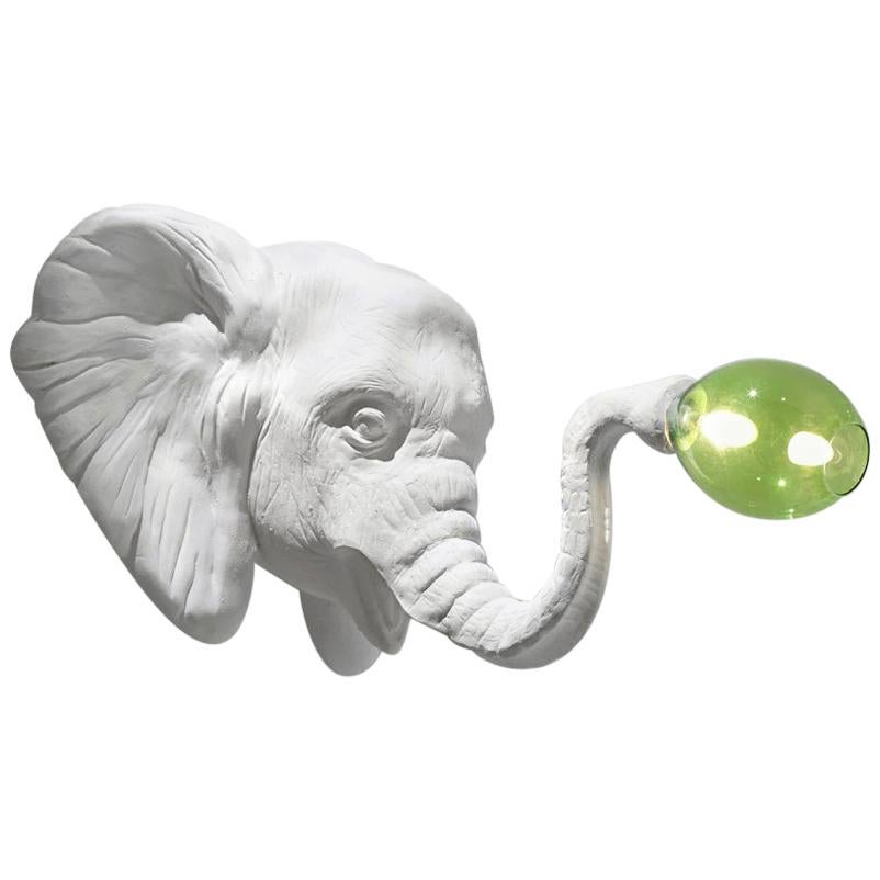 Große Wandleuchte Elefant im großen Design im Angebot