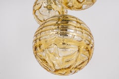 Large Designer Cascading Chandelier Murano Glass by Doria, Germany, 1970s